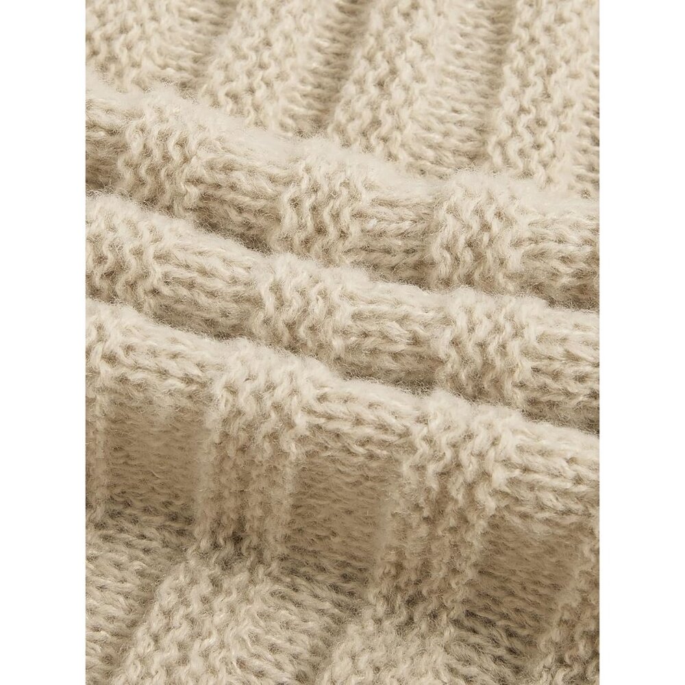 Women's Color Block V Neck Button Front Knit Card… - image 6